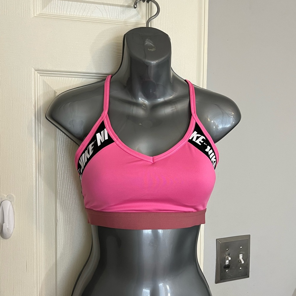 Nike Pink Racerback Sports Bra